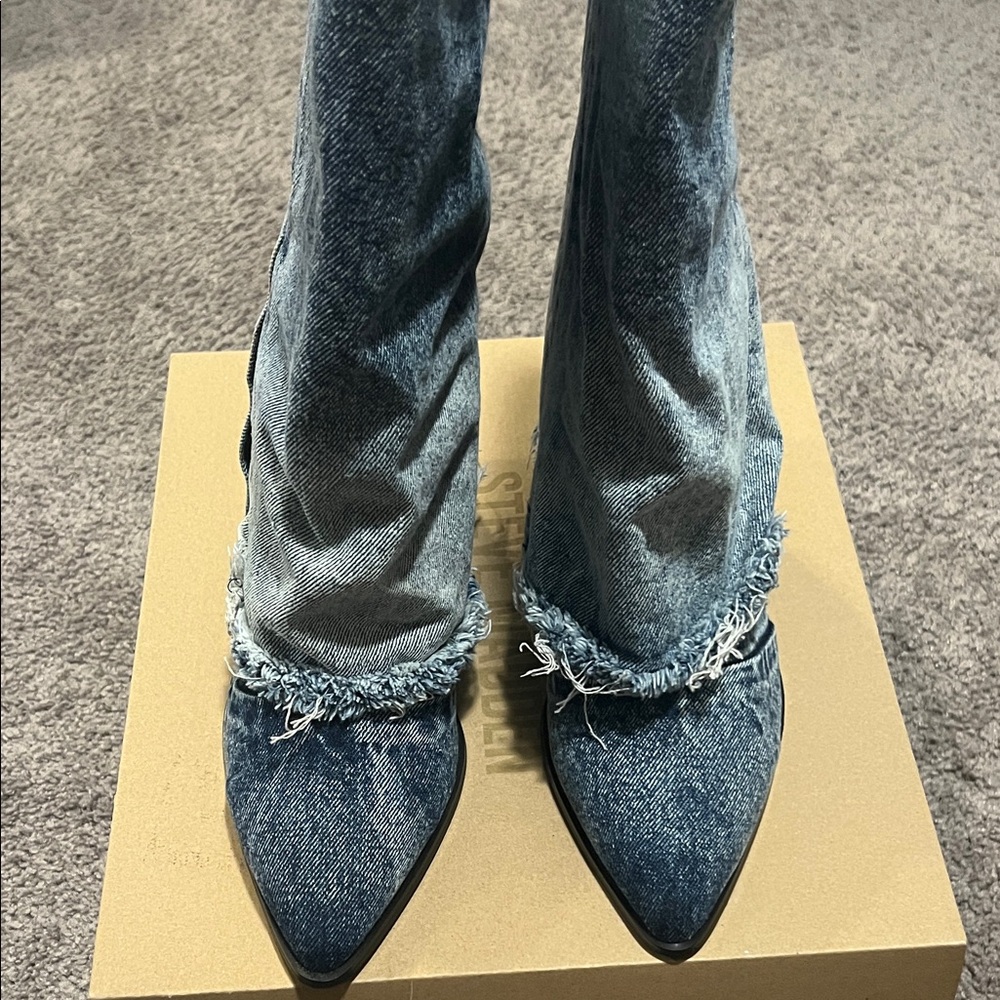 Steve Madden Denim Boots